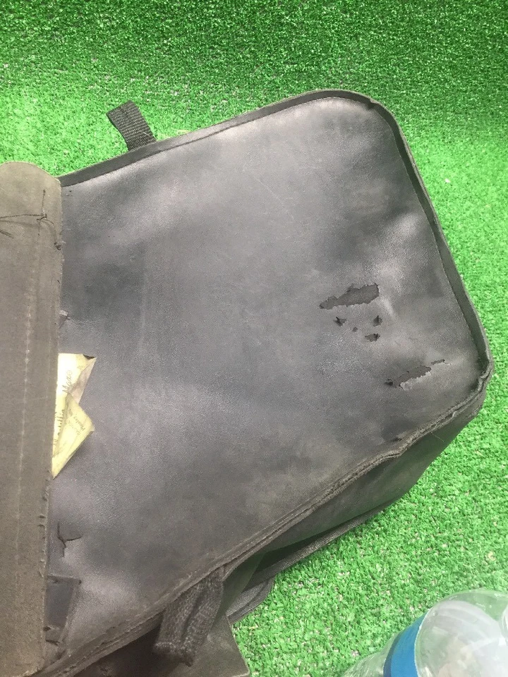 Willie and Max Braided Slant Saddlebags Universal Fleet side Save Big See Photos Foto 4 de 4