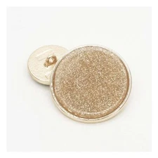 5 PCS Metal Round Shank Button Many Sizes Special Sparkling Buttons for Cloth...