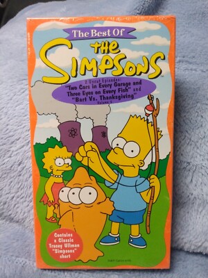 SEALED The Best of the Simpsons (VHS, 1998) NEW