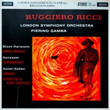 DECCA SXL-2197  BIZET SARASATE GAMBA RICCI Speakers Corner REISSUE 180g LP