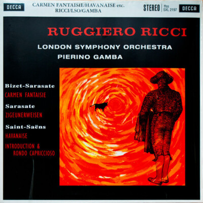 DECCA SXL-2197  BIZET SARASATE GAMBA RICCI Speakers Corner REISSUE 180g LP new!