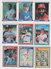 1984 1985 Fleer Baseball you pick NM base stars RC rookie inserts Hall of Famers