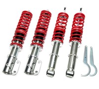 TA Technix Gewindefahrwerk - Deep Version HäRteverstellbar FüR VW Golf 2, 3 19E