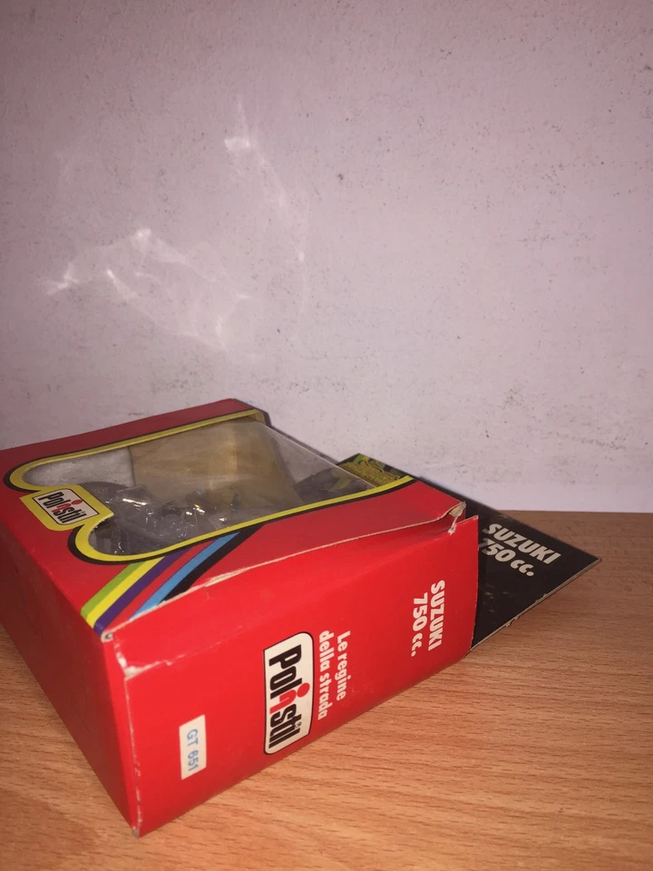 Polistil Le Regine della Strada 1:24 SUZUKI 750 cc. in Metallo GT651 MIB, 1979 - Immagine 3 di 4
