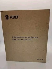AT&T BL102-2, 2 Handset Answering System With Smart Call Blocker 