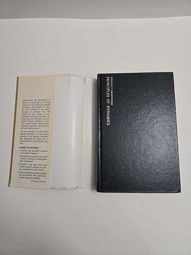 Principles of Dynamics hardcover by Donald Greenwood 1965 1st Edition Dust Jack - Picture 7 of 14