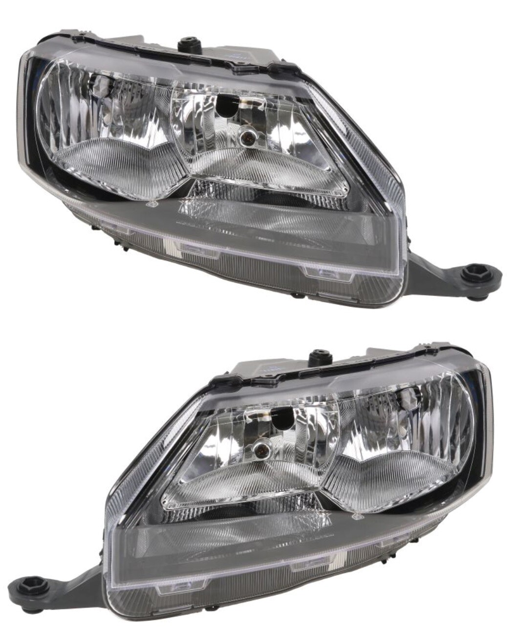 Phare gauche et droit Skoda Rapid 2012-2017 optique avant thermique avec moteur de réglage H7 H15