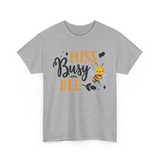 Bee T-Shirt | Save the Bees Shirt | Funny Honeybee Tee | Miss Busy Bee Shirt