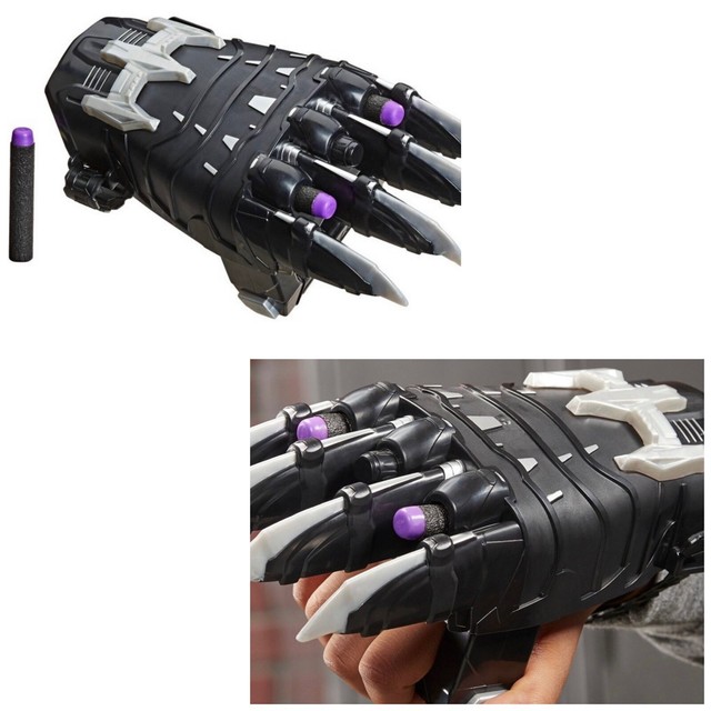 NERF Power Moves Marvel Avengers Black Panther Slash Soft Dart Shooting Toy for sale online | eBay