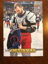 19-20 UD Series Hockey Canvas C32 Nick Foligno
