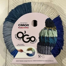 Yarnspirations Caron Colorama O’Go Yarn Brand New- LOT OF 3 Skeins OVERBOARD