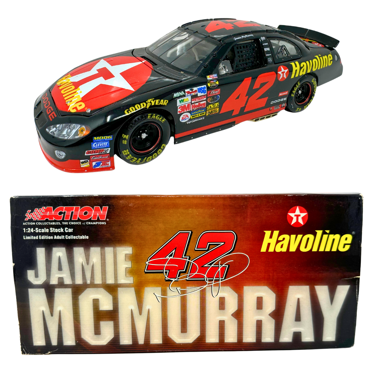 LeJé - I Could, I Would Action Nascar #42 Jamie McMurray Havoline 2004 Dodge Intrepid 1:24