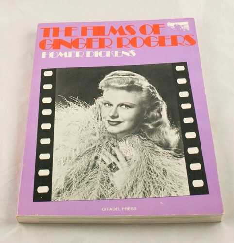 Vintage The Films Of Ginger Rogers By Dickens (1980 Paperback) 1st Ed Book G30 - Bild 1 von 12
