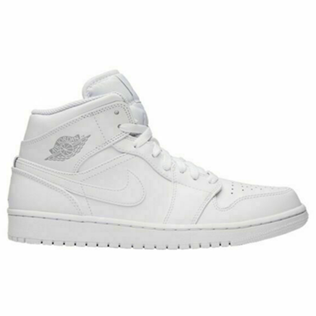 Jordan 1 Retro Mid White