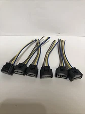 6 Ignition Coil Connector Plug Harness For Toyota Camry Lexus HS250h 90980-11885