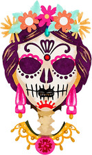 Sugar Skull Sticker Decal