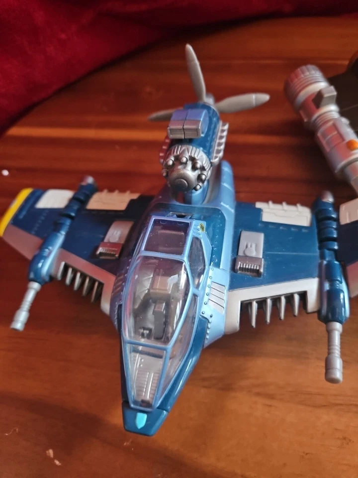 1990's Bandai Jack's Skyfighter Xyber 9 Space Aircraft + Power Rangers Jet Lot - Image 2 of 4