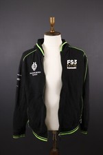 Kawasaki Fs-3 Massingberd Mundy Black Full Zip Racing Hoodie Size XL