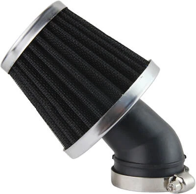 REPLIKA Tuning Luftfilter Powerfilter 28-35mm Winkel 45° mit Schelle f. Simson o. Roller