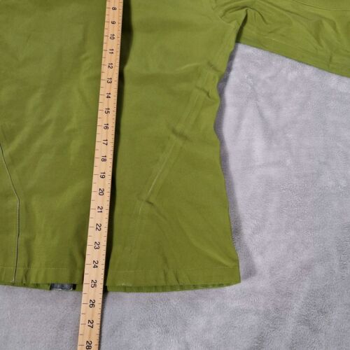 MUSTO Raincoat Womens UK10 Green Gore-Tex Waterproof Jacket Detachable Hood Zip - Picture 6 of 12