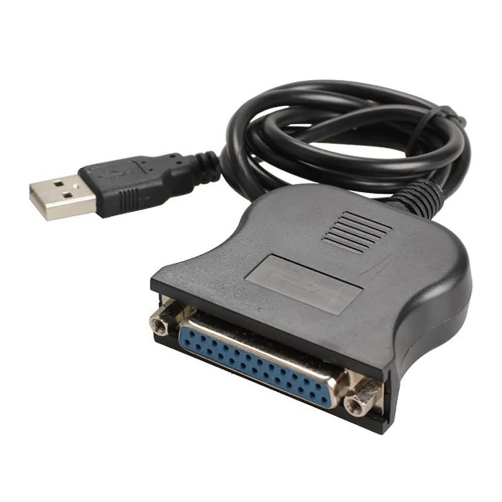 USB to 25 Pinhole Parallel Cable DB25 Interface IEEE 1284 Printer USB2.02092