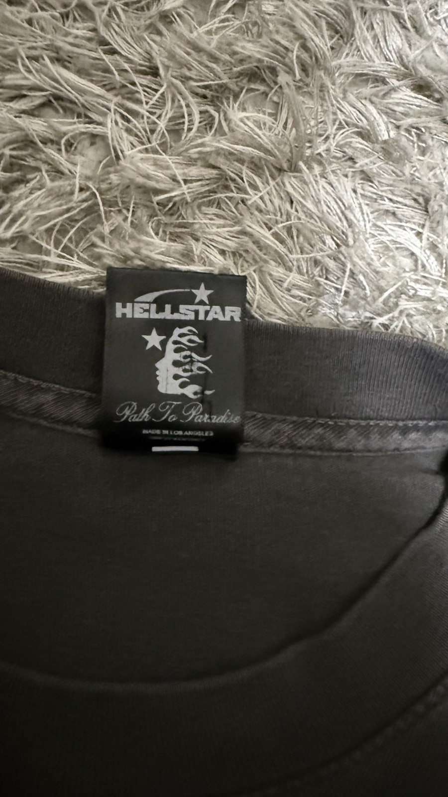 Hellstar Inner Peace Skeleton Graphic Cotton T-Sh… - image 5