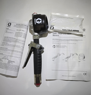 #ad Graco 25C903 Electronic Manual Anti Freeze Oil Meter Rigid Extension 1 2quot; NPT $595.00
