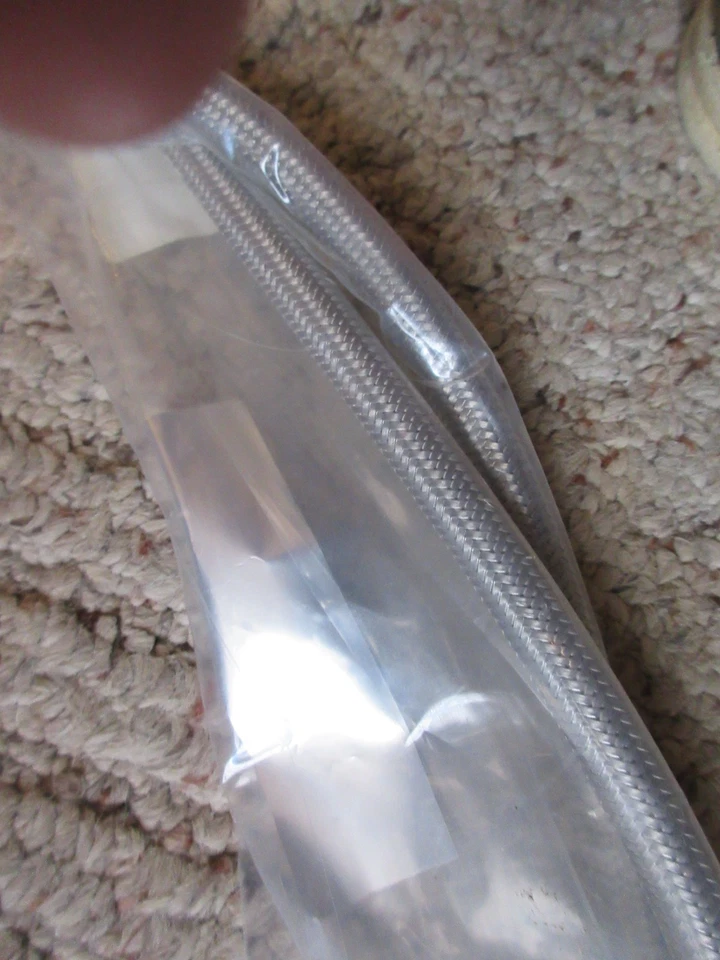 86-03 Harley HD Sportster Motion Pro Armor Coat Stainless Clutch Cable 66-0155 - Image 3 of 3