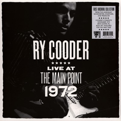 Ry Cooder - Live At The Main Point Nov. 1 Record Stor (Vinyl LP - WW - Original)