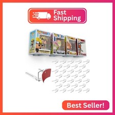 Modern JP Adhesive Display Shelf for Funko Pop Boxes (32-Pack) – Clean Mount for