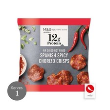 14 X Marks And Spencer’s HIGH PROTEIN SPANISH SPICY CHORIZO CRISPS