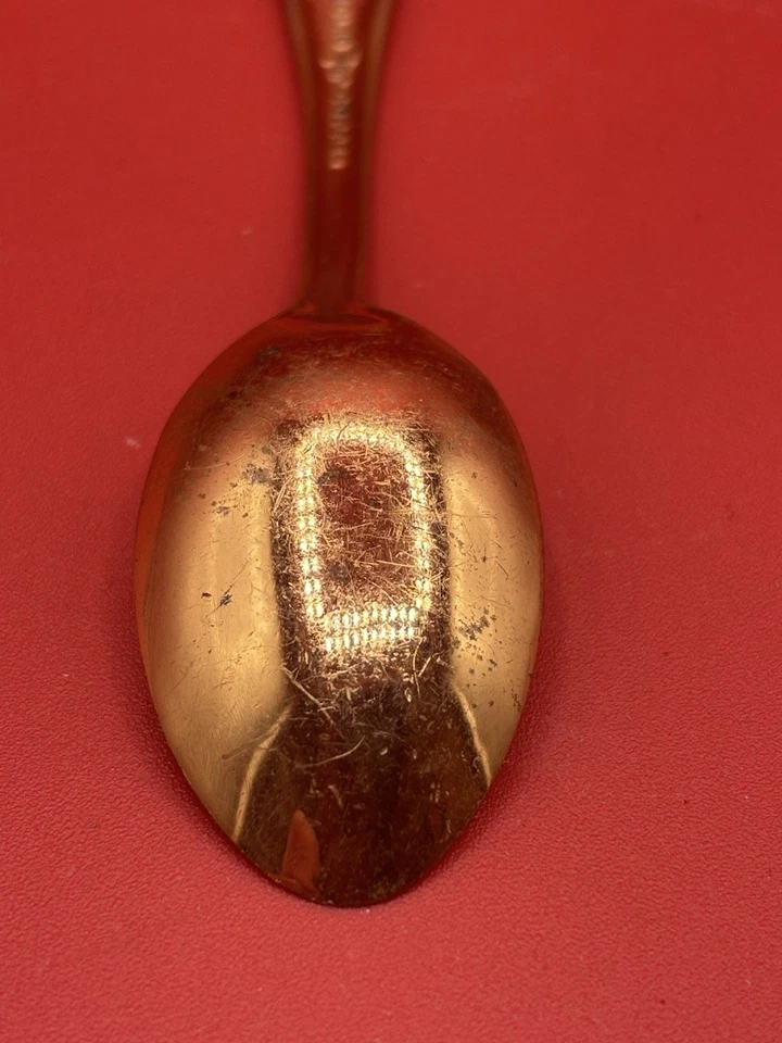 Cuchara de caballo vaquero fundición Montana mina cobre farmacia anaconda vintage Foto 3 de 4