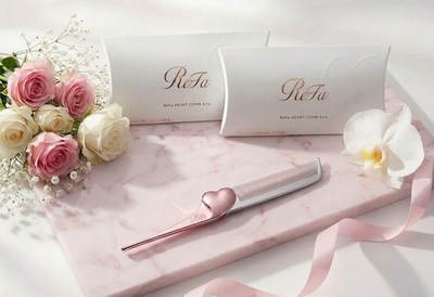 ReFa HEART COMB Aira Authentic Foldable Hair comb Two Color Beauty
