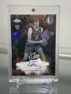 2025-26 Topps Chrome Cactus Jack COOPER FLAGG Cactus Ink Autograph AUTO Black/10