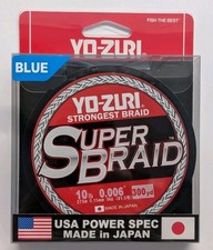 Yo Zuri Super Braid 10 Lb Test 300 Yard Blue