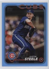 2024 Topps Japan Edition Blue 142/150 Justin Steele #77 1kj7