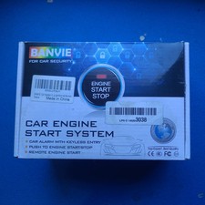 Banvie High Quality Car Alarm Engine Start System With Keyless Entry Open Box .