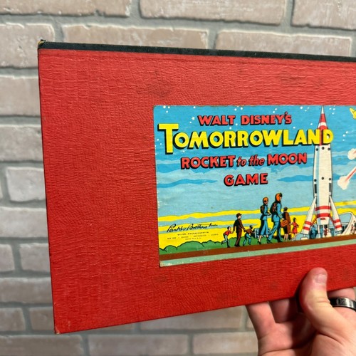 Walt Disney's Tomorrowland: Rocket to the Moon Game Board Only 1958 - Picture 2 of 12