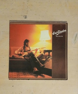 ERIC CLAPTON VINYL LP  78 GER ''Backless'' Gatefold Cover 70s Blues Rock Pop Rock 