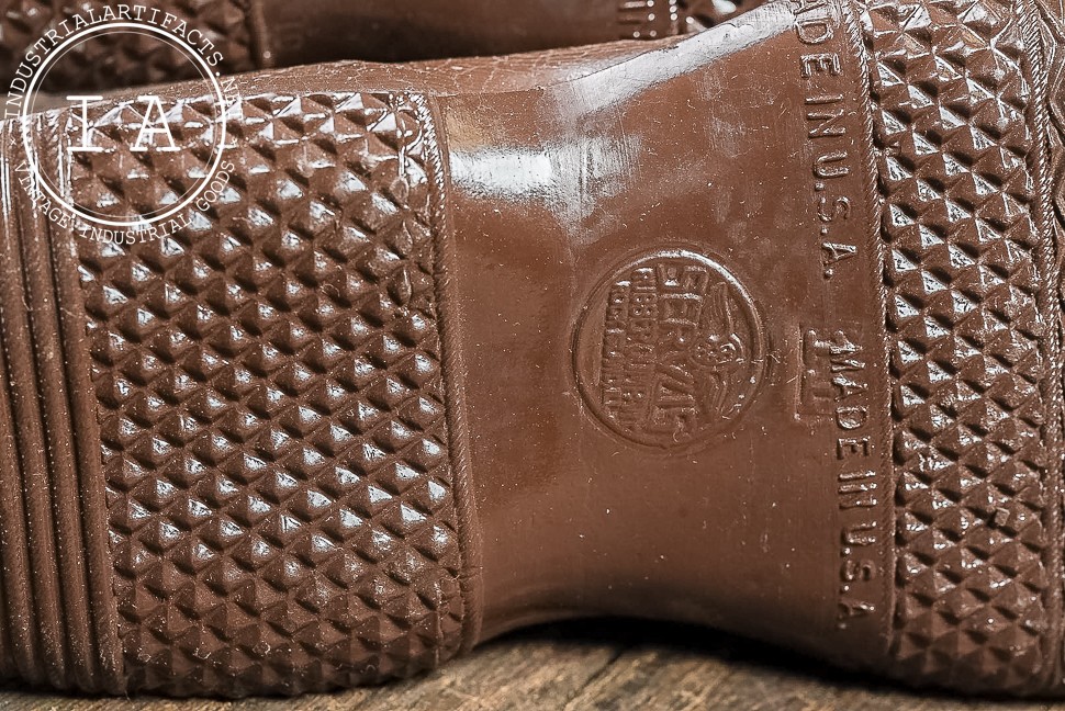 Vintage Gene Autry Rubber Boots with Box