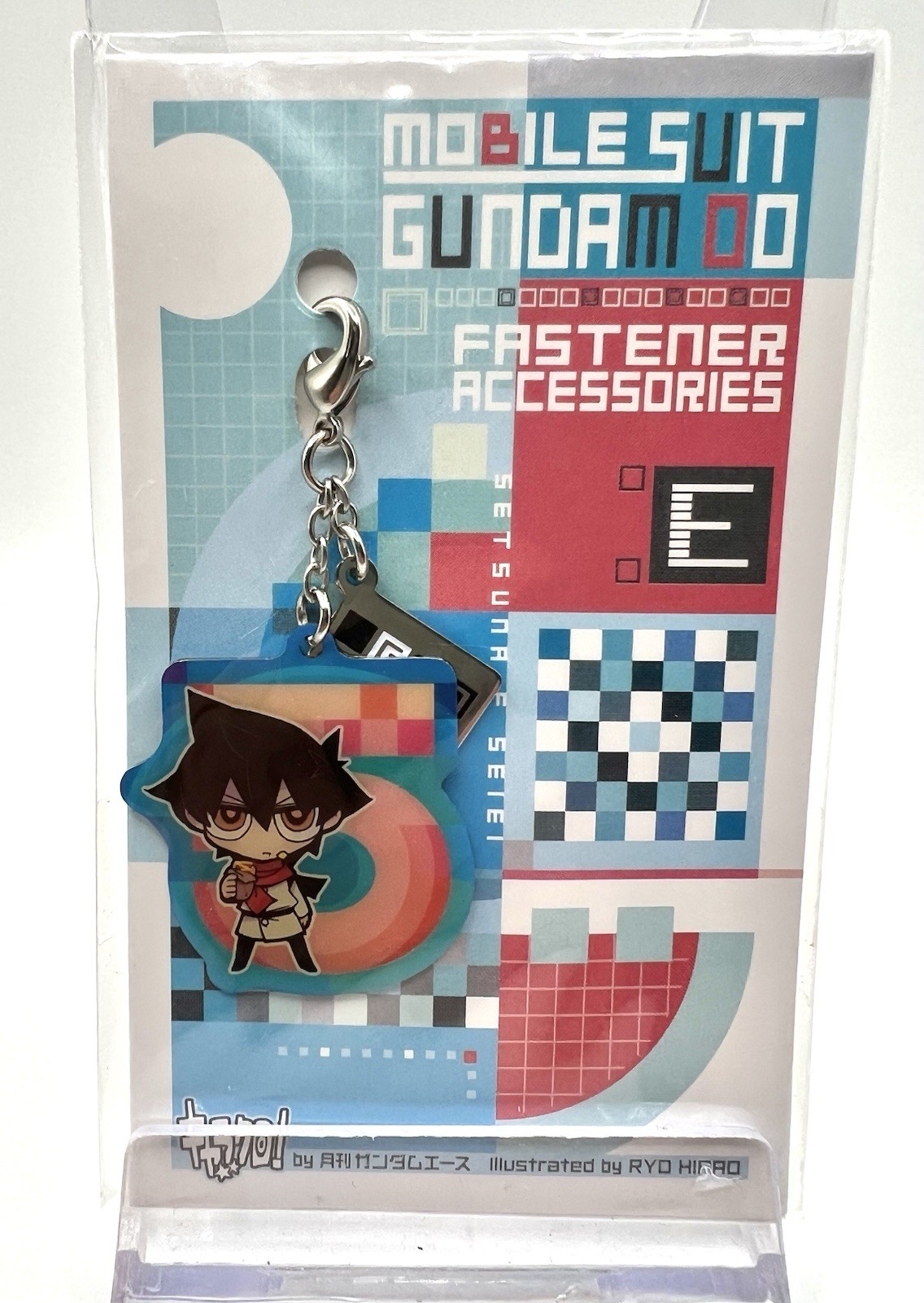 Mobile Suit Gundam 00 Anime Setsuna F. Seiei fastener accessory Keychain