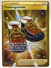Carta Pokemon Scarpe Trekking 215/189 Lucentezza Astrale ORO Allenatore NM Italiano