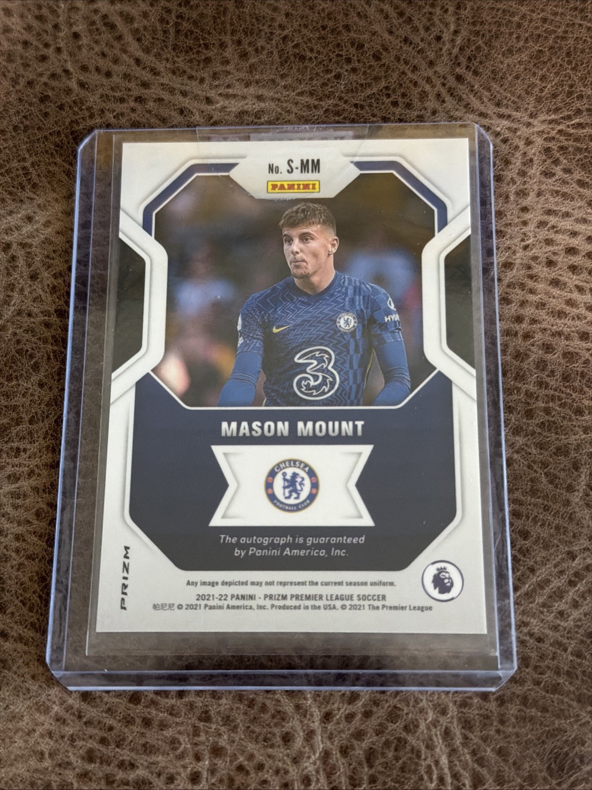 2021-22 Panini Prizm Premier League - Signatures Mason Mount #S-10 Breakaway... view 2
