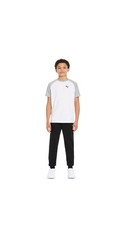 Puma Boys Size S Elastic Waistband Active 2 Piece Short Sleeve Tee Jogger Set