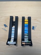 AA AAA Battery Dispenser Set Wall Mount Bundle - Screw Anchors Included