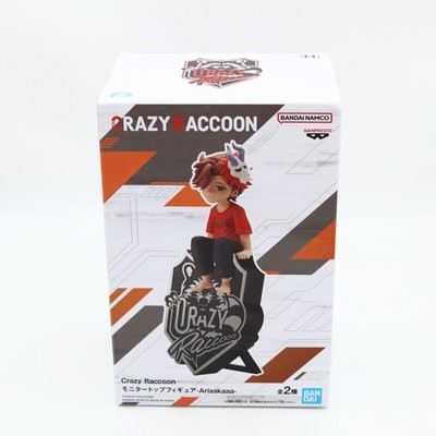 Crazy Raccoon Arisakaaa Figur - 17 cm | Monitor Top Ver B | Banpresto