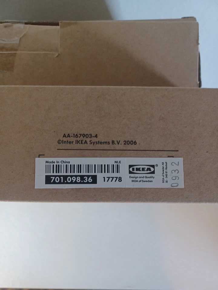 LUMINARIA IKEA Descatalogada Minnen Rosa Azul Blanco Cuentas. Nuevo en caja.   Foto 3 de 4