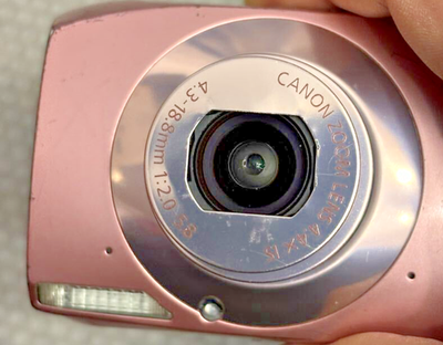 Canon IXY 31S Pink 12.1MP 4.4x Zoom PowerShot ELPH 500 HS IXUS 310