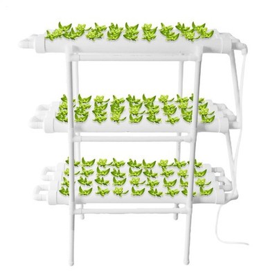Hydroponic 108 Site Grow Kit Garden Plant Vegetable Growing System Tool