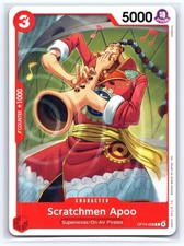 Scratchmen Apoo OP14-008 Common The Azure Sea's Seven One Piece Near Mint